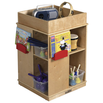 ECR4kids Square Book Display - Birch