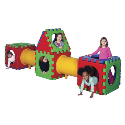 ECR4kids Twenty three Piece Tunnel Cube Play