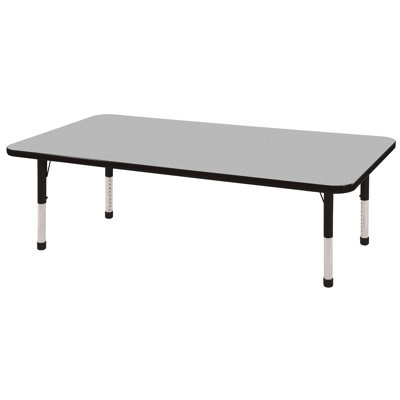 ECR4kids 30" x 60" Rectangular Adjustable Activity Table