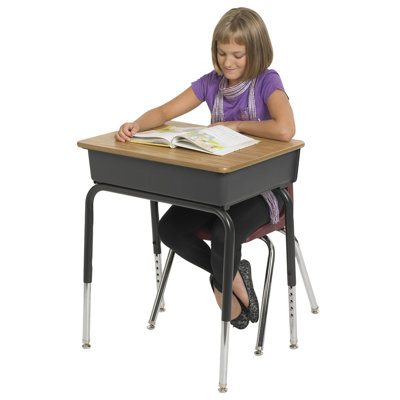 ECR4kids Laminate Open Front Desk