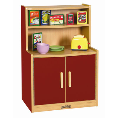 ECR4kids Colorful Essentials Play Cupboard