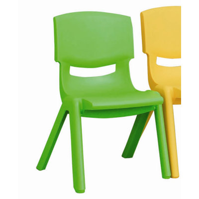 ECR4kids 13" Polypropylene Classroom Stackable Chair