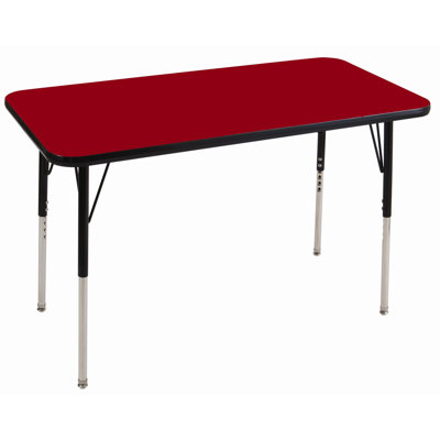 ECR4kids 24" x 36" Rectangular Adjustable Activity Table