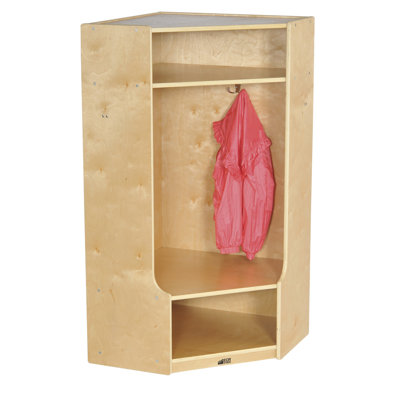 ECR4kids Corner Section Locker with Bench
