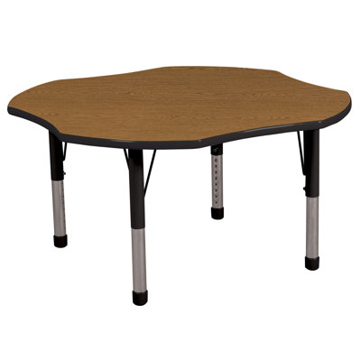 ECR4kids 48" Clover Adjustable Activity Table
