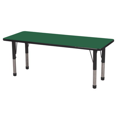 ECR4kids 24" x 60" Rectangular Adjustable Activity Table