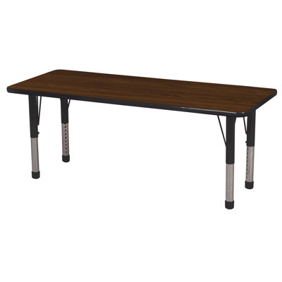 ECR4kids 24" x 60" Rectangular Adjustable Activity Table