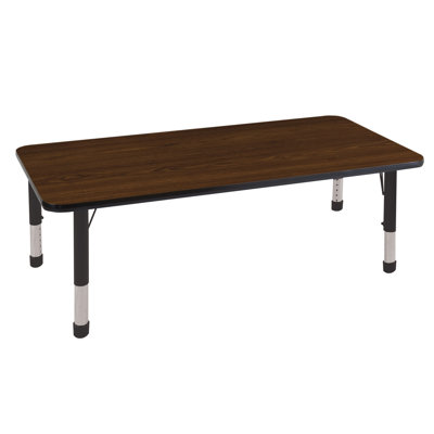ECR4kids 30" x 60" Rectangular Adjustable Activity Table