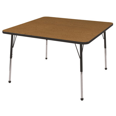 ECR4kids 48" Square Adjustable Activity Table