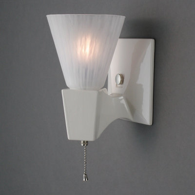 Justice Design Group Euro Classics Geo Rectangular Single-Arm Wall Sconce