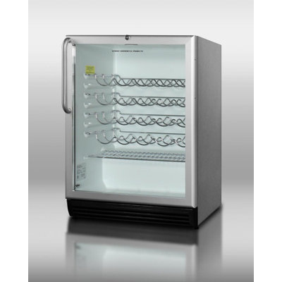 Summit Appliance Wine Cellar with Stainless Steel Cabinet