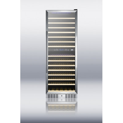 Summit Appliance 157 Bottle Dual Zone Wine Cellar
