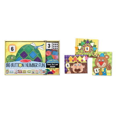 Melissa and Doug Big Button Number Fun