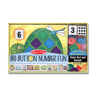 Melissa and Doug Big Button Number Fun
