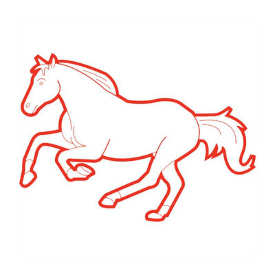 Melissa and Doug Horses Stamp Set Arts & Crafts Kit