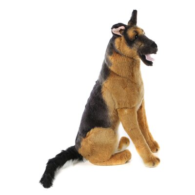 large plush german shepherd