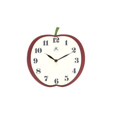 Infinity Instruments Apple Slice Wall Clock