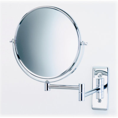 Jerdon Regular 5X Magnifying Wall Mounted Mirror