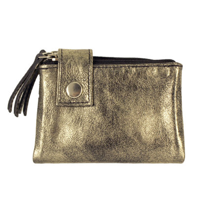 Latico Leathers Art Yasmine Medium Double Zip Wallet