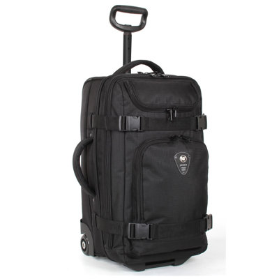 J World 20" Vine Multi-Compartment 2-Wheeled Carry-On Duffel