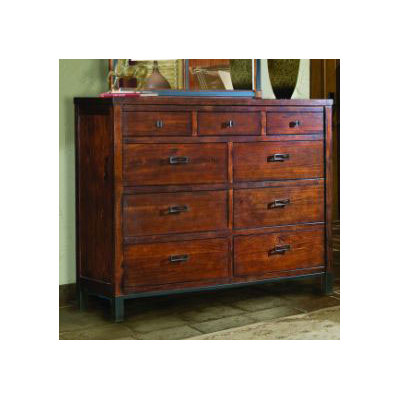 Rustic Lodge Distressed Dresser by kathy ireland Home by Vaughan -image