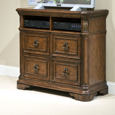 Click To Image : Romantic Dreams 4 Drawer Media Chest by kathy ireland Home by Vaughan Now