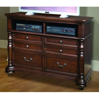 Provence Cottage 6 Drawer Media Dresser by kathy ireland Home by Vaughan -image
