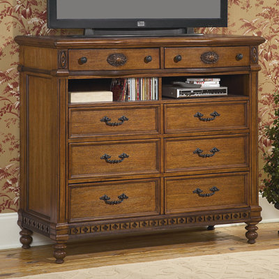 Southern Heritage 8 Drawer Media Dresser by kathy ireland Home by Vaughan -image