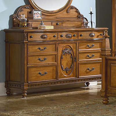 Click To Image : Southern Heritage 7 Drawer Combo Dresser by kathy ireland Home by Vaughan Now