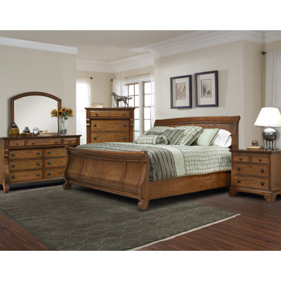 Georgetown Sleigh Bedroom Collection by kathy ireland Home by Vaughan -image