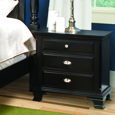 Chelsea 3 Drawer Nightstand by kathy ireland Home by Vaughan -image