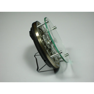 Maples Clock Wall/Desktop Moving Gear Clock