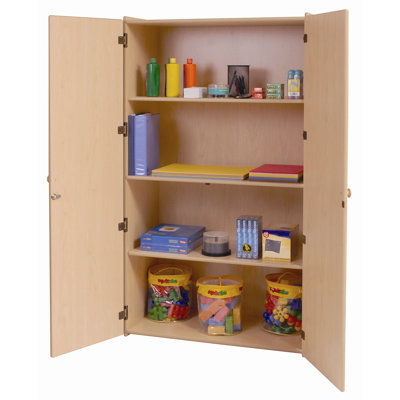 Steffy Wood Products Teacher's Storage Cabinet