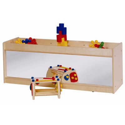 Steffy Wood Products Toddler Storage with Mirror Back