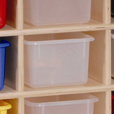 Steffy Wood Products 10 Section Wall Locker with Tray