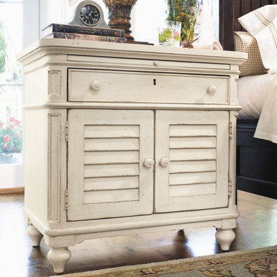 Click To Image : Steel Magnolia 1 Drawer Nightstand by Paula Deen Home Now