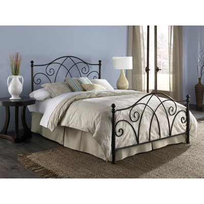 Deland Sparkle California King Metal Bed by Leggett & Platt -image