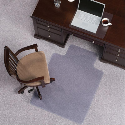 ES Robbins Corporation Anchormat High Pile Carpet Beveled Edge Chair Mat