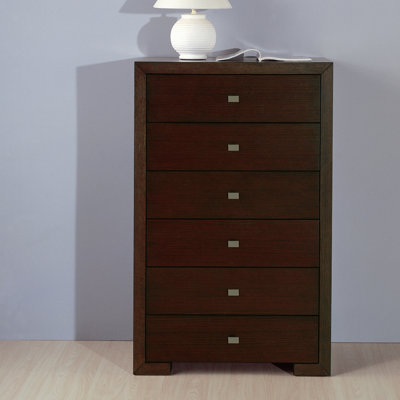 Alpha 6 Drawer Chest by Beverly Hills Furniture -image