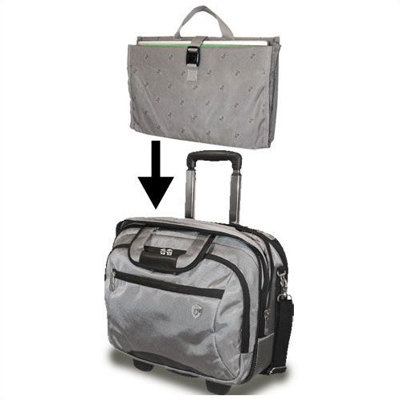 Heys USA Notebag PRO 16.5" Rolling Computer Case in Navy