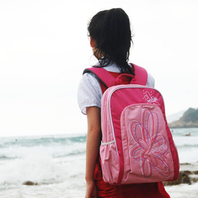 Three Pollen Backpack in Pink