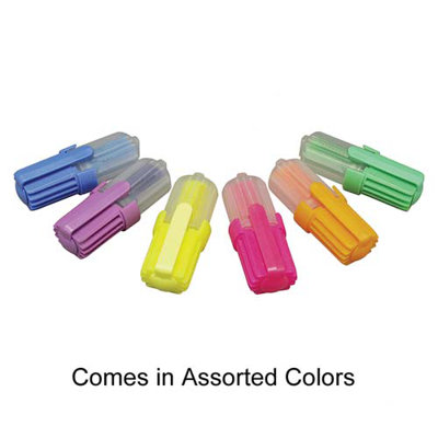Baumgartens Tiny Highlighter for Pocket/Purse, Chisel Tip, Assorted