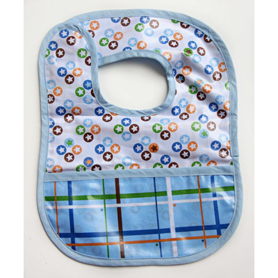 Caden Lane Boutique Star Dot Coated Bib