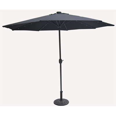 9' Solar LED Market Umbrella