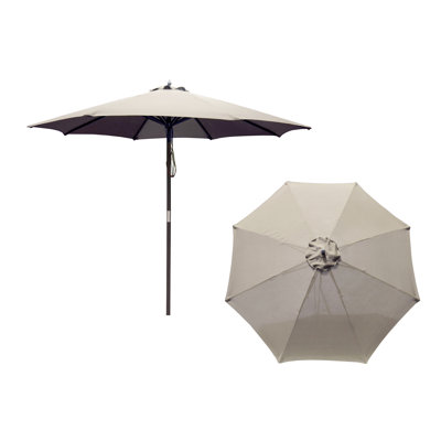 Atlantic Outdoor 9' Hardwood Market Umbrella