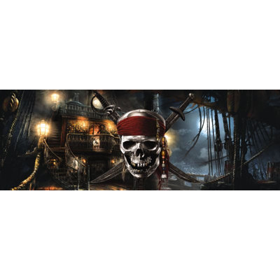 Komar Fototapete "Black Pearl" - 202 x 73cm