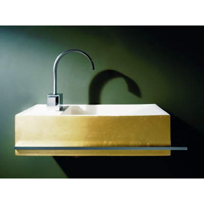 WS Bath Collections Reverse 19.7" x 9.8" Wall Mount Bathroom Sink