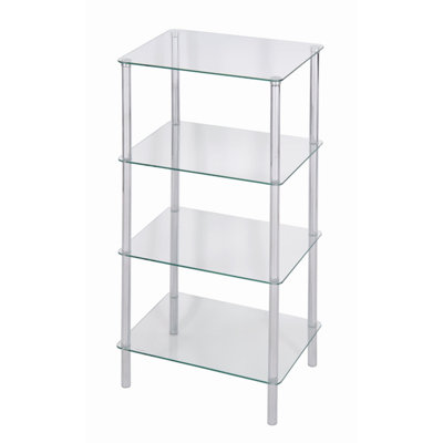LEVV Sierra 4 Tier Square Shelving Unit