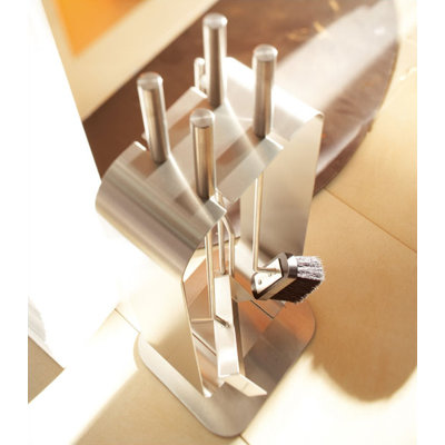 Blomus Bebop 4 Piece Stainless Steel Fireplace Tool Set