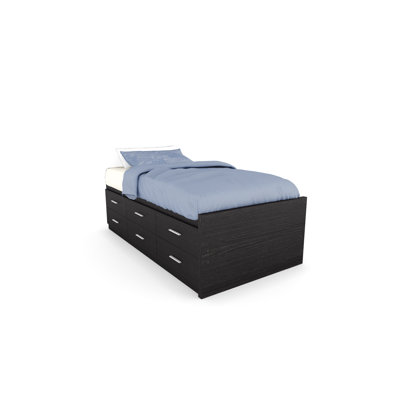 dCOR design Willow Captains Storage Bed